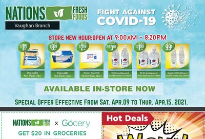 Nations Fresh Foods (Vaughan) Flyer April 9 to 15