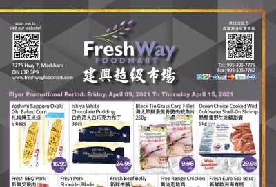 FreshWay Foodmart Flyer April 9 to 15