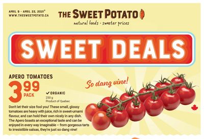The Sweet Potato Flyer April 9 to 22