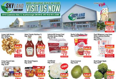 Skyland Food Mart Flyer April 9 to 15