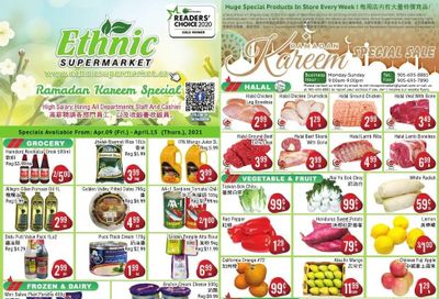 Ethnic Supermarket Flyer April 9 to 15