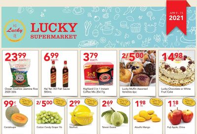 Lucky Supermarket (Surrey) Flyer April 9 to 15