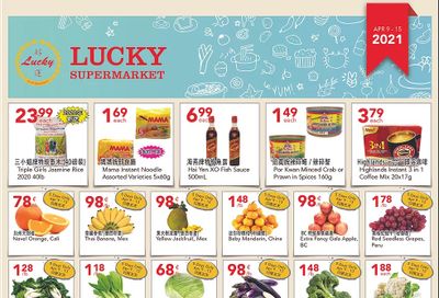 Lucky Supermarket (Calgary) Flyer April 9 to 15