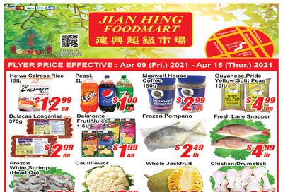 Jian Hing Foodmart (Scarborough) Flyer April 9 to 15