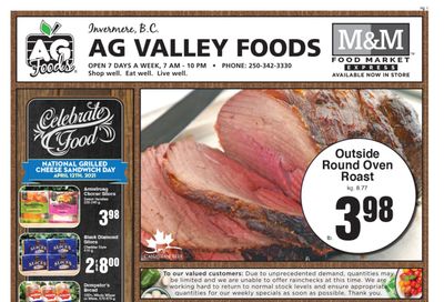 AG Foods Flyer April 9 to 15