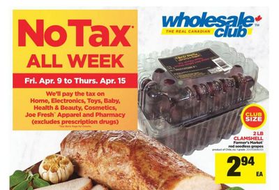 Real Canadian Wholesale Club Flyer April 9 to 15