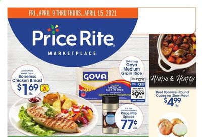 Price Rite (CT, MA, MD, NH, NJ, NY, PA, RI) Weekly Ad Flyer April 9 to April 15