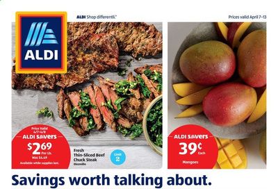 ALDI (CA) Weekly Ad Flyer April 7 to April 13