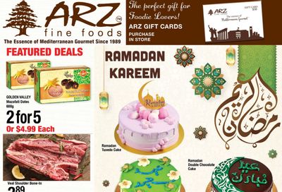 Arz Fine Foods Flyer April 9 to 15