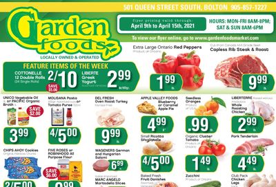 Garden Foods Flyer April 9 to 15