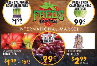 Fred's Farm Fresh Flyer April 7 to 13