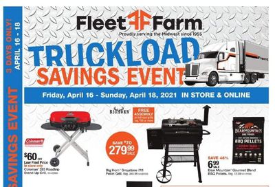 Fleet Farm Weekly Ad Flyer April 16 to April 18