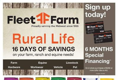 Fleet Farm Weekly Ad Flyer April 9 to April 24