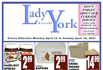 Lady York Foods Flyer April 12 to 18