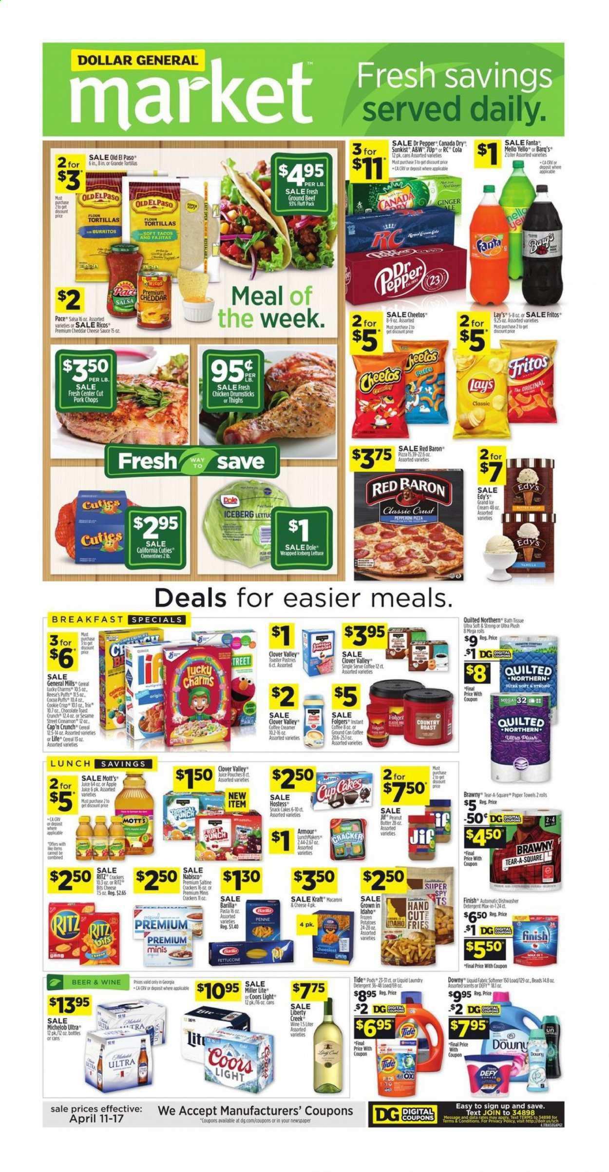 Dollar General (GA) Weekly Ad Flyer April 11 to April 17