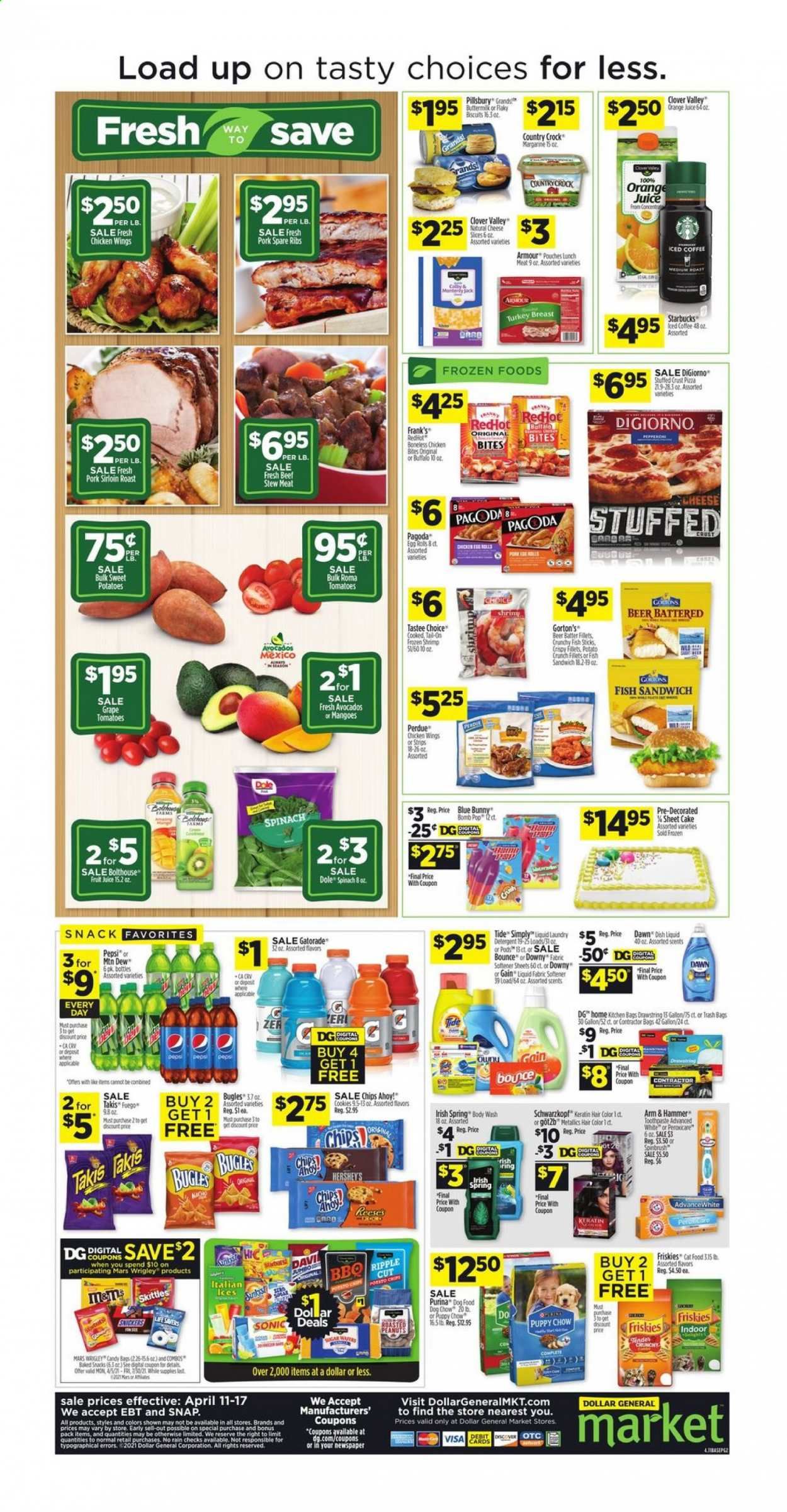 Dollar General (GA) Weekly Ad Flyer April 11 to April 17