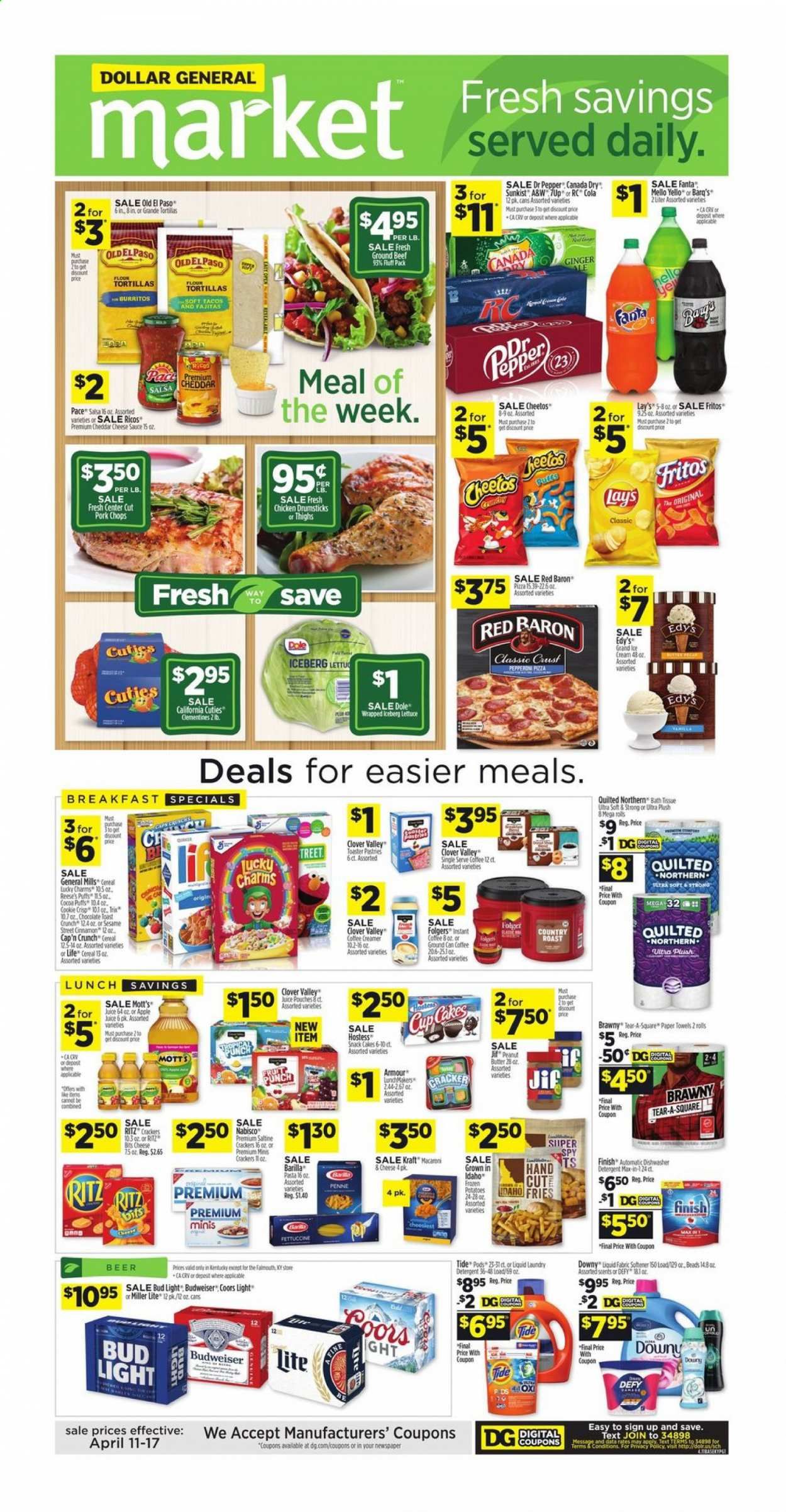 Dollar General (KY) Weekly Ad Flyer April 11 to April 17