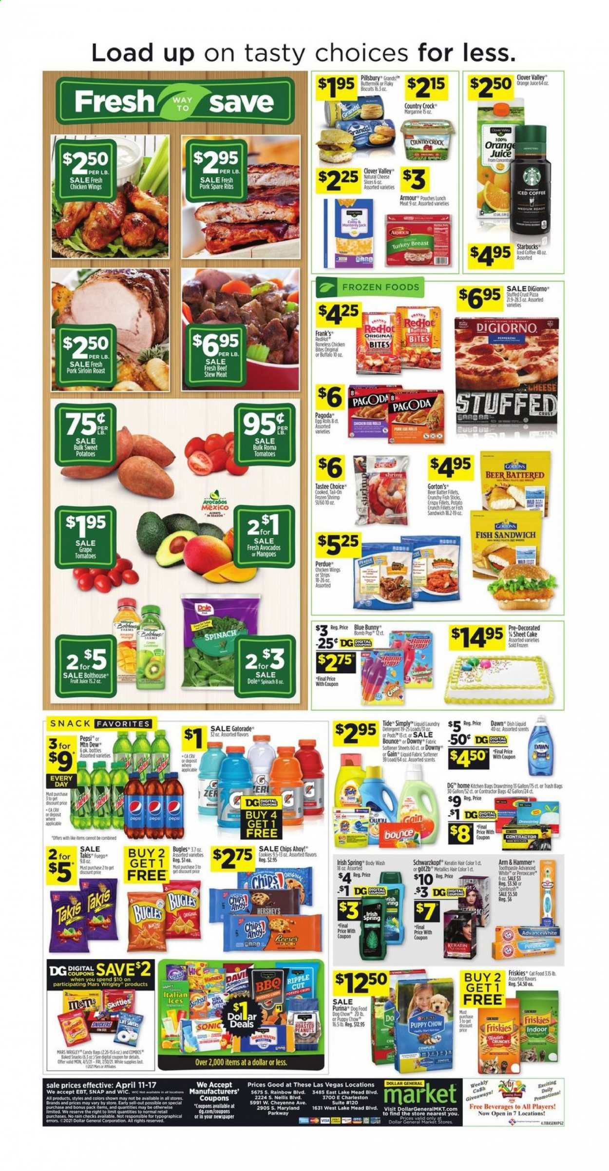 Dollar General (NV) Weekly Ad Flyer April 11 to April 17
