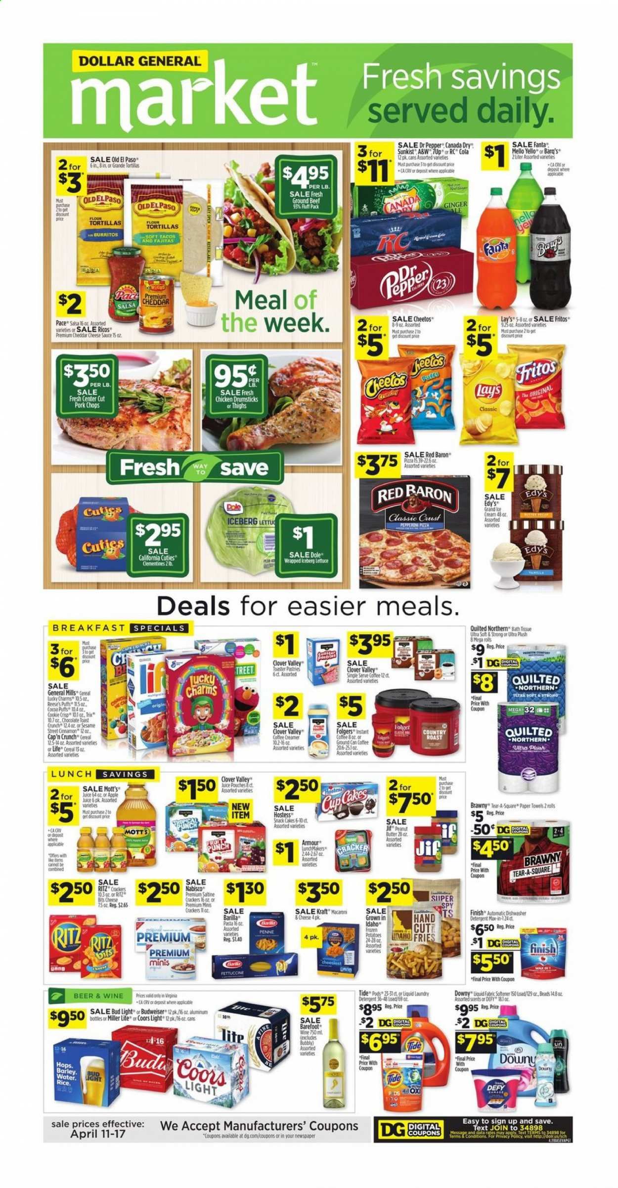 Dollar General (VA) Weekly Ad Flyer April 11 to April 17
