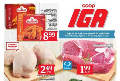 Coop IGA Flyer April 15 to 21