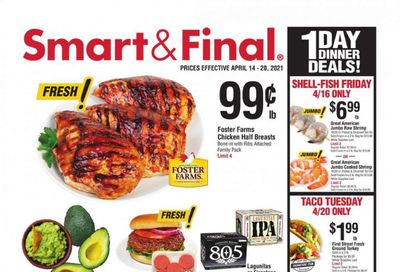 Smart & Final (AZ, CA, NV) Weekly Ad Flyer April 14 to April 20