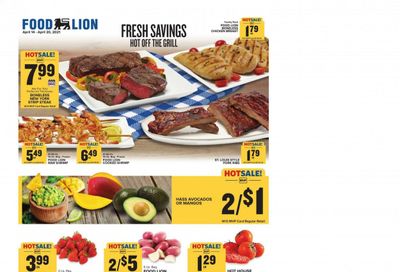 Food Lion (NC) Weekly Ad Flyer April 14 to April 20