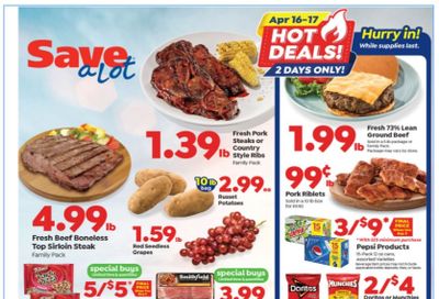 Save a Lot Weekly Ad Flyer April 14 to April 20
