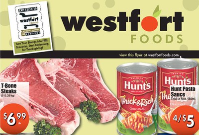 Westfort Foods Flyer October 18 to 24