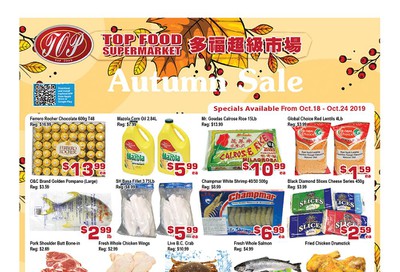 Top Food Supermarket Flyer October 18 to 24