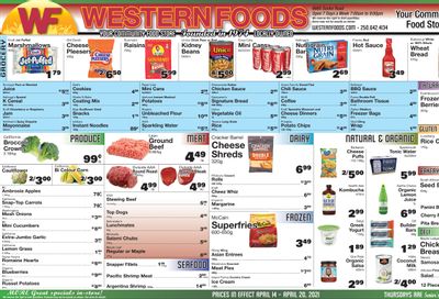 Western Foods Flyer April 14 to 20