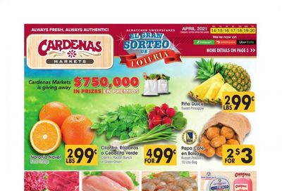 Cardenas (CA, NV) Weekly Ad Flyer April 14 to April 20