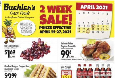 Buehler's Weekly Ad Flyer April 14 to April 27