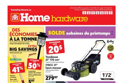 Home Hardware (QC) Flyer April 15 to 21