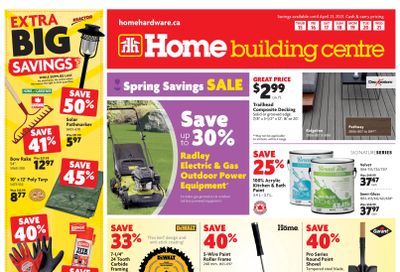 Home Building Centre (ON) Flyer April 15 to 21