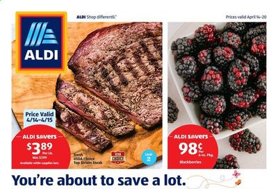 ALDI (CA) Weekly Ad Flyer April 14 to April 20