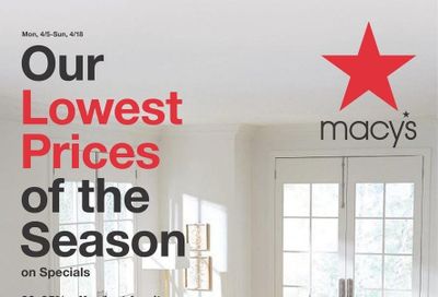 Macy's Weekly Ad Flyer April 16 to April 22