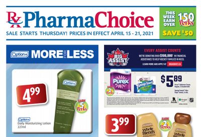 PharmaChoice (BC, AB, SK & MB) Flyer April 15 to 21