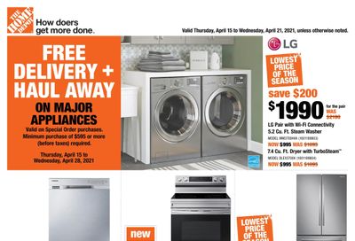 Home Depot (ON) Flyer April 15 to 21