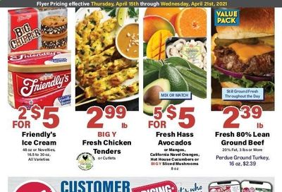 Big Y (MA) Weekly Ad Flyer April 15 to April 21