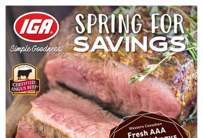 IGA Stores of BC Flyer April 16 to 22