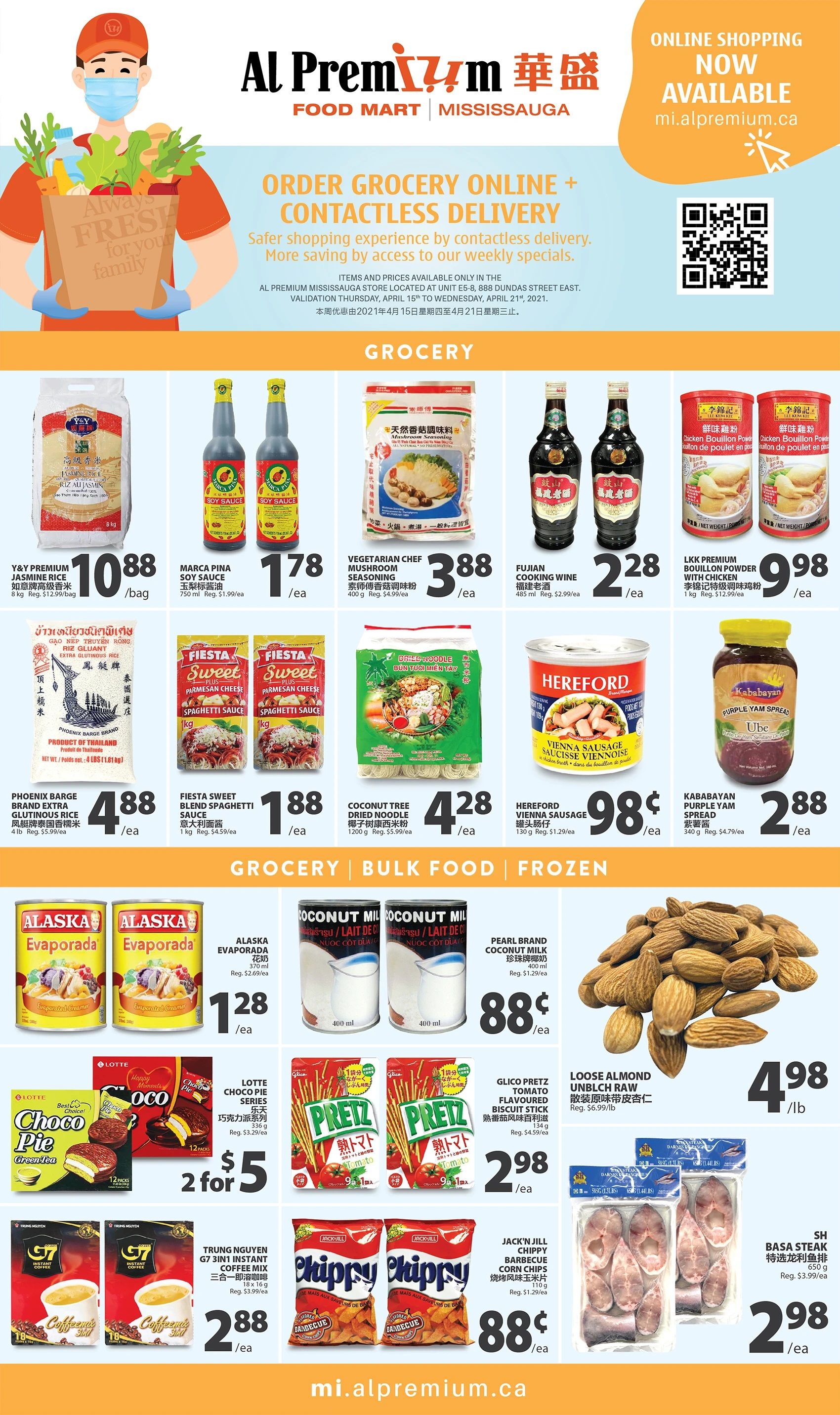 Al Premium Food Mart (Mississauga) Flyer April 15 to 21