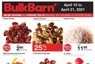 Bulk Barn Flyer April 15 to 21