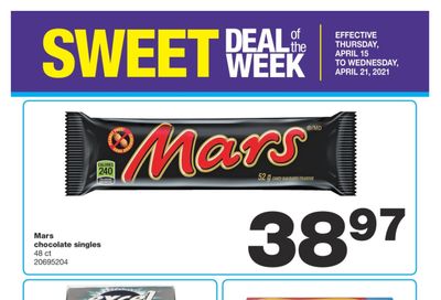 Wholesale Club Sweet Deal of the Week Flyer April 15 to 21