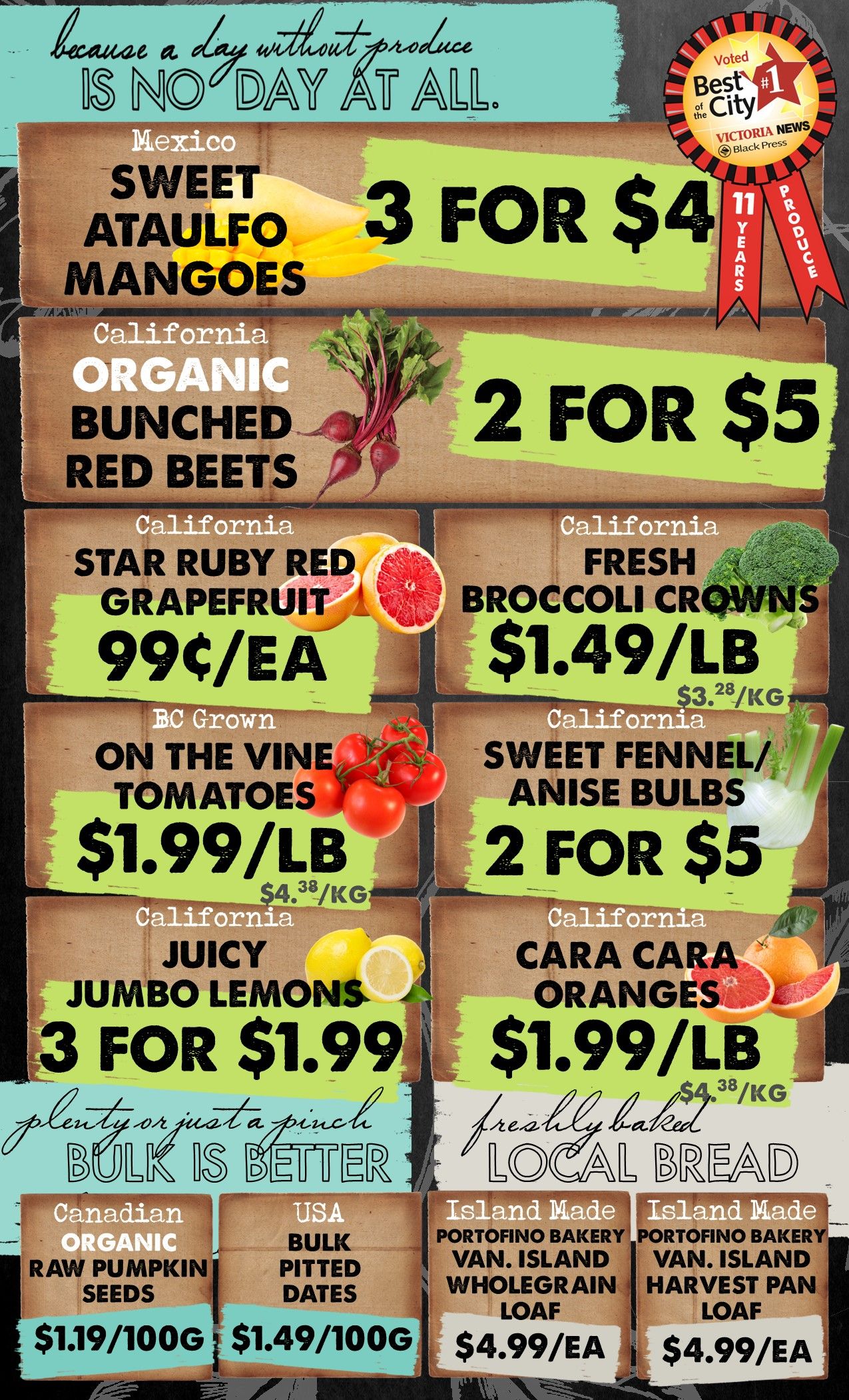 The Root Cellar Flyer April 15 to 21