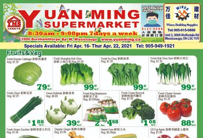 Yuan Ming Supermarket Flyer April 16 to 22