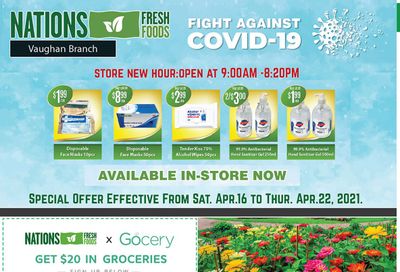 Nations Fresh Foods (Vaughan) Flyer April 16 to 22