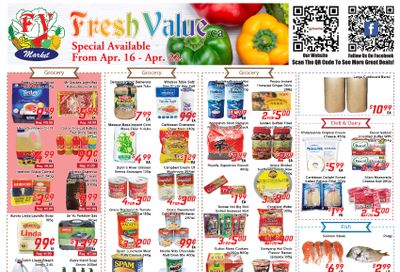 Fresh Value Flyer April 16 to 22