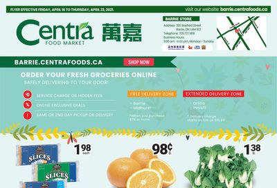 Centra Foods (Barrie) Flyer April 16 to 22