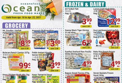 Oceans Fresh Food Market (Mississauga) Flyer April 16 to 22