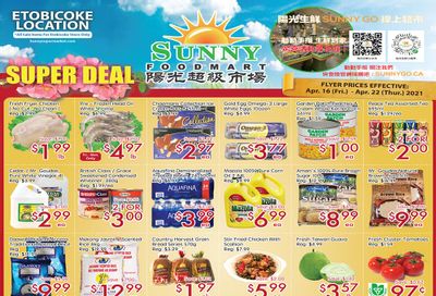 Sunny Foodmart (Etobicoke) Flyer April 16 to 22